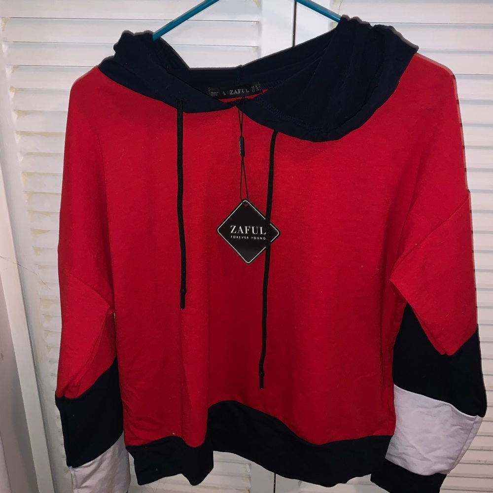 Zaful 3 color hoodie